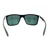 Emporio Armani Black Sunglasses with Green Lenses, EA4170 501771