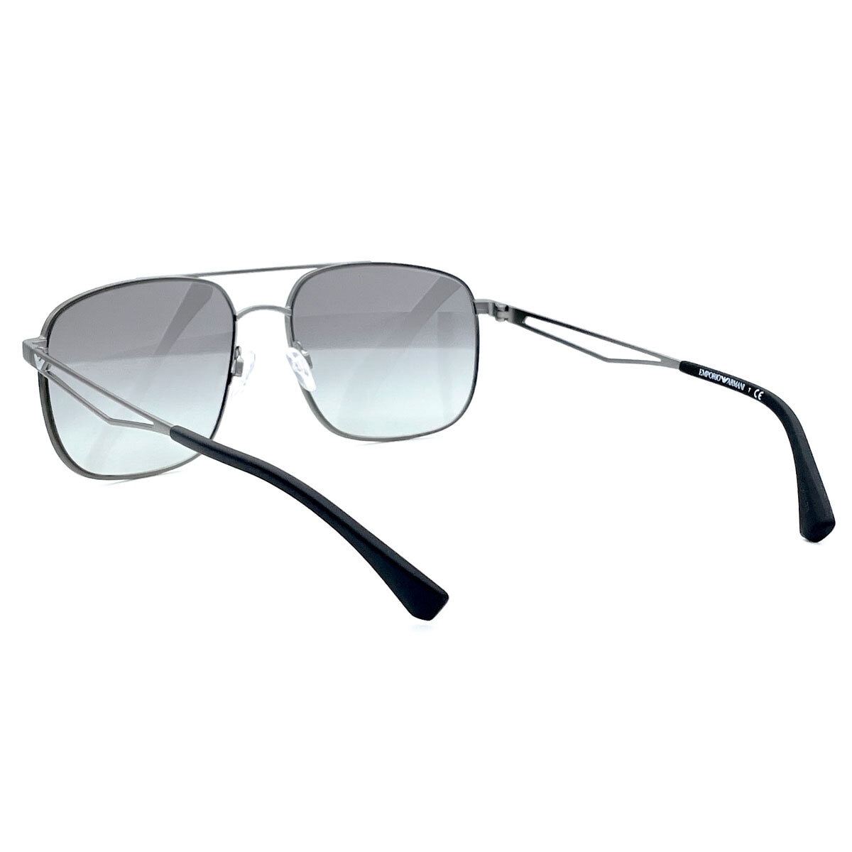 Emporio Armani Gunmetal Grey Sunglasses with Grey Lenses EA2106 30038G