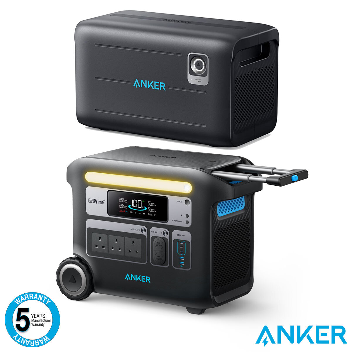 Anker 767 PowerHouse 2048Wh Portable Power Station with A