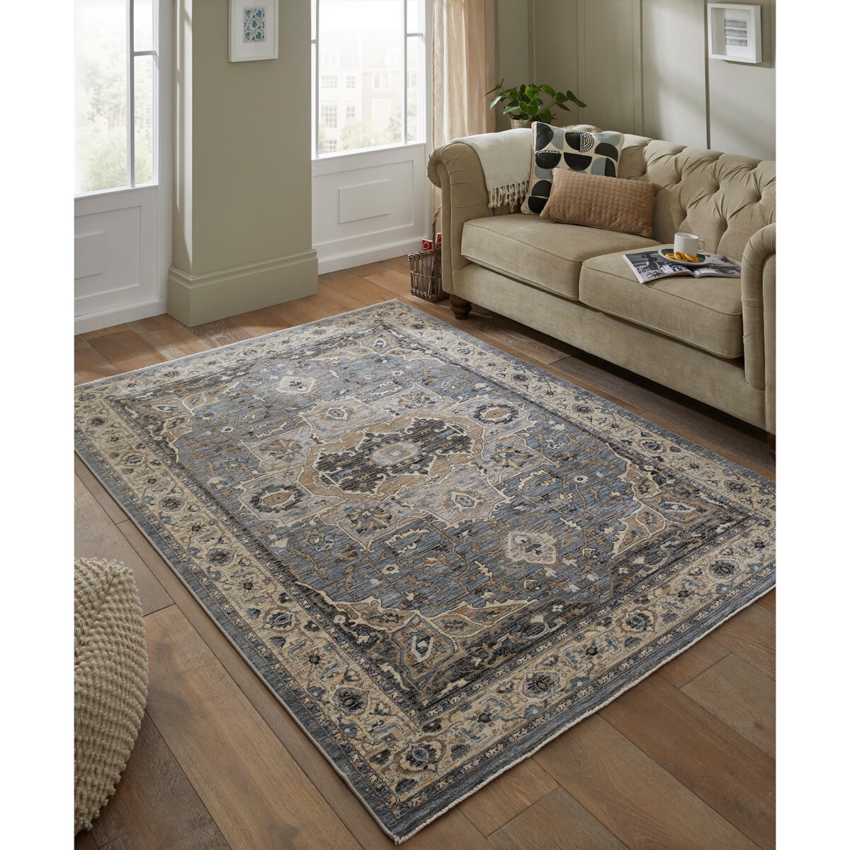 Concept Looms Legacy Blue Rug, in 2 sizes