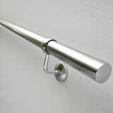 Rothley Stainless Steel Hand Rail Kit, 3.6m - Brushed