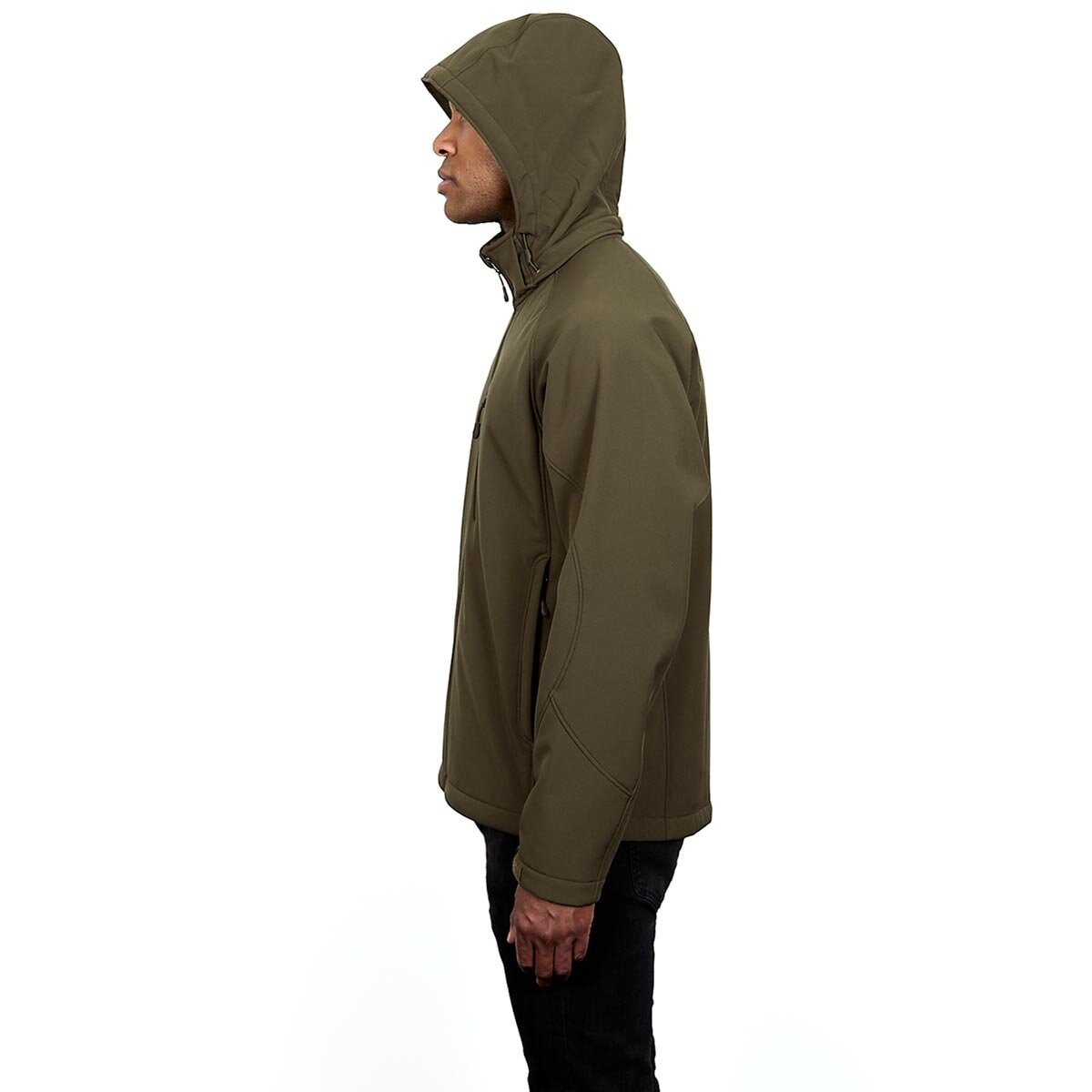 Kirkland Signature Men's Softshell Jacket in Olive