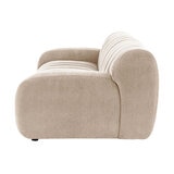 Gallery Coste Cream Fabric 3 Seater Sofa