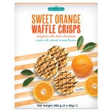 Chateau Du Monde Sweet Orange Waffle Crisps, 4 x 90g