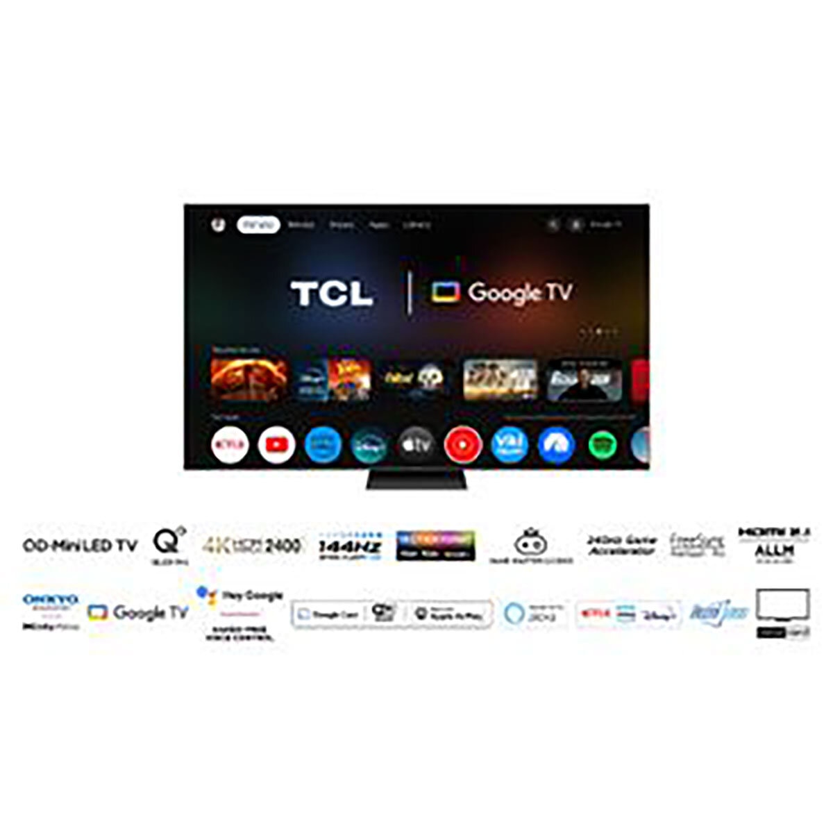 TCL 85Q9BK 85 Inch Mini LED 144 Hz TV