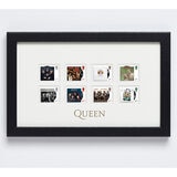 Queen framed stamp set