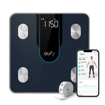 Eufy Smart Scale P2 Digital Body Scale in Black