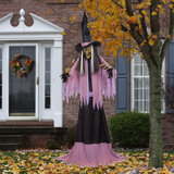 Halloween 10ft (3m) Animated Witch with Lights & Sounds