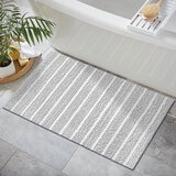 Devgiri Fashion Bath Mat in Grey, 60 x 91 cm