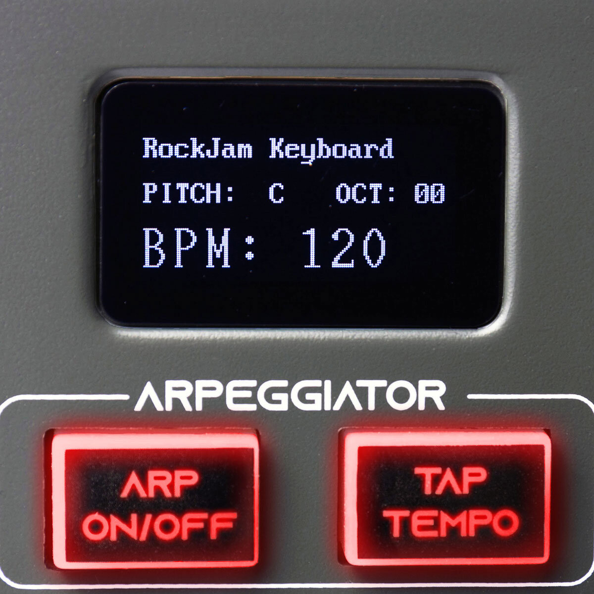 Detailed view PDT RJ 25 Key MIDI Controller