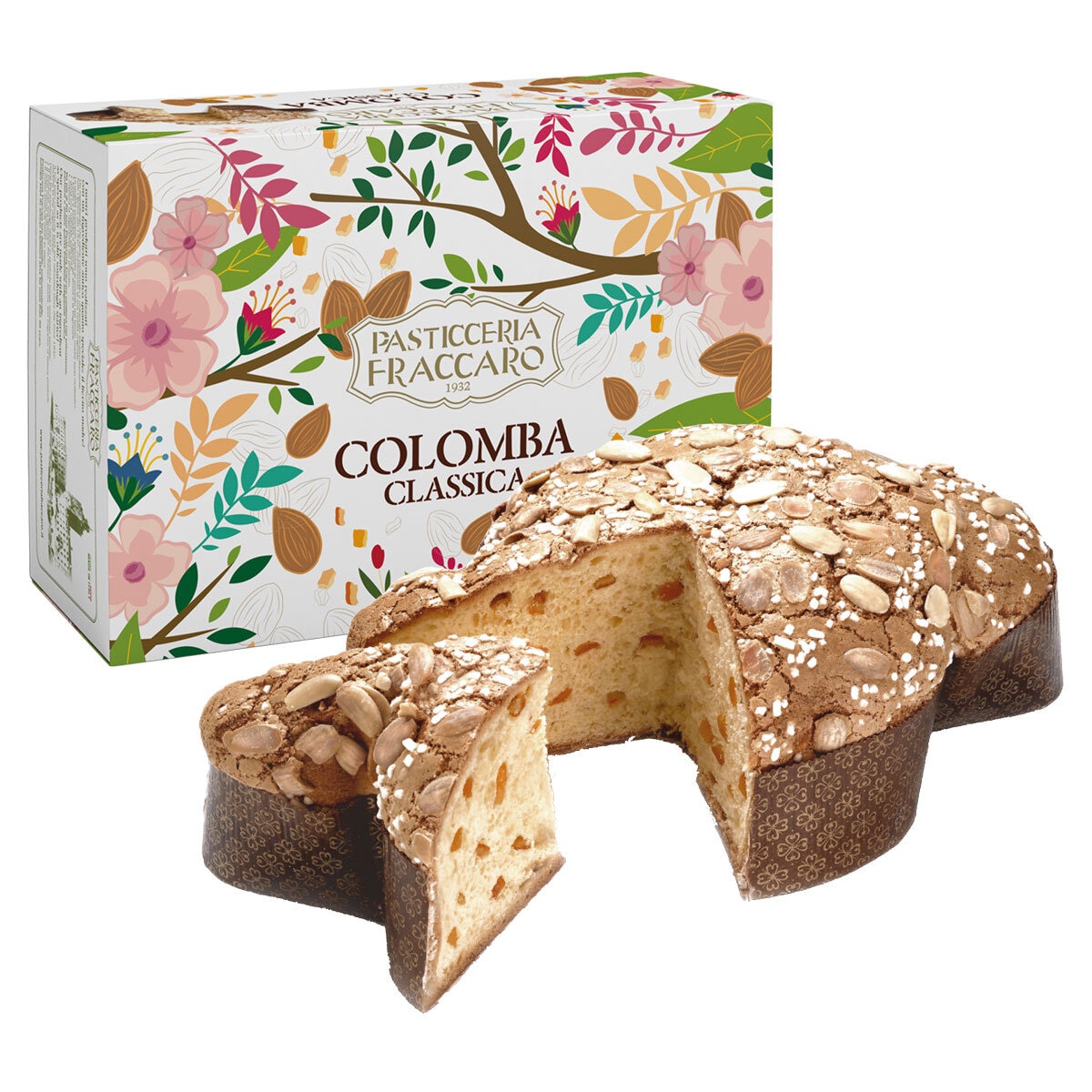 Pasticceria Fraccaro Colomba Classico, 750g