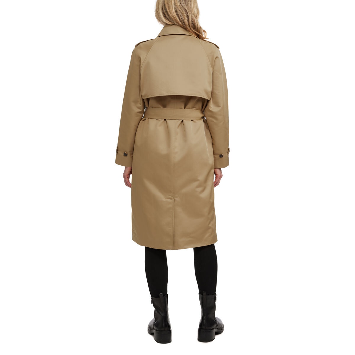 Scotch & Soda Ladies Trench Coat in Sand