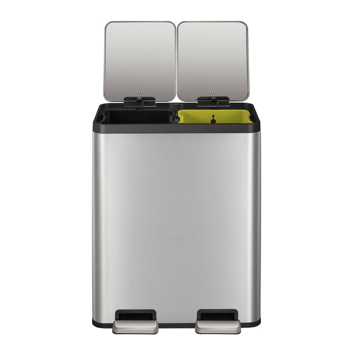 EKO Ecocasa 60L Recycling Bin in Stainless Steel at costco.co.uk