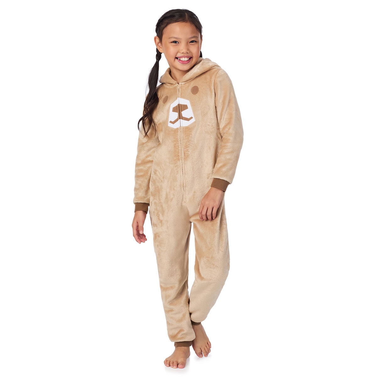 St Eve Youth Plush Onesie in Bear