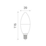 light bulb dimensions