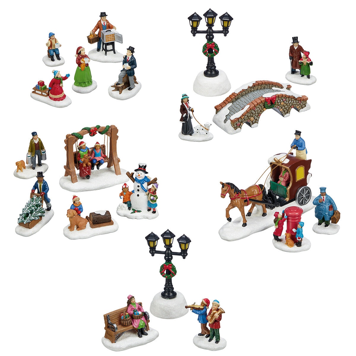 Buy 30pc Christmas Village Item Image at costco.co.uk