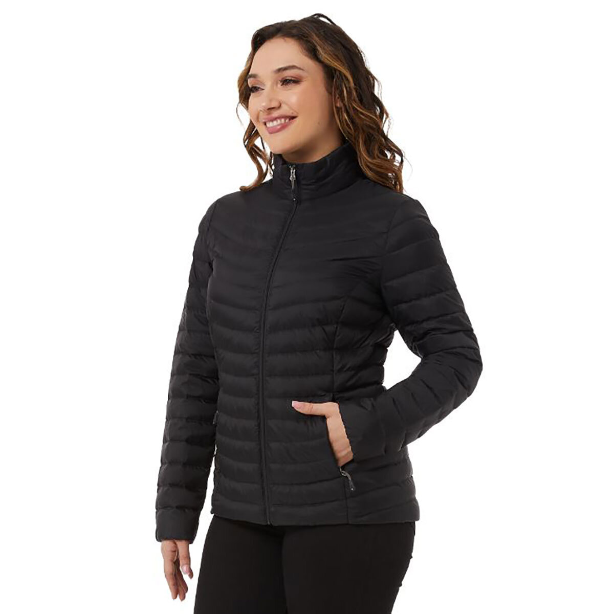 32 Degrees Ladies Down Jacket in Black, Medium | Costco UK