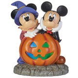 21 Inch Halloween Mickey and Minnie Pumpkin with lights and Music