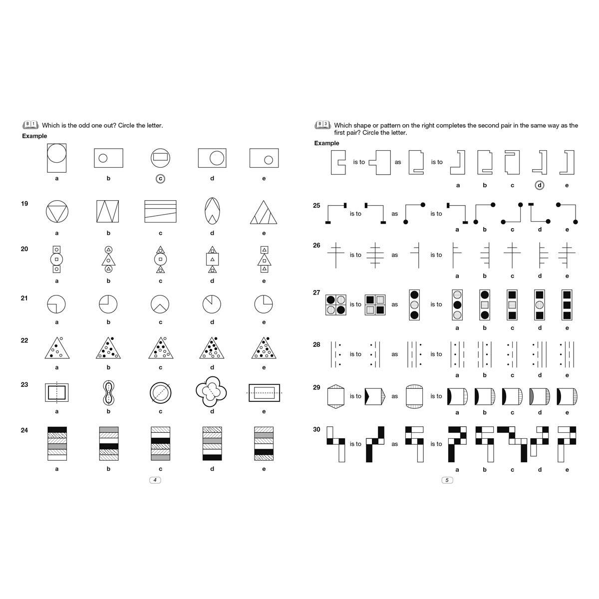 Bond 11+ Non Verbal Reasoning Assessment Papers 3 Pack, Age 10-11