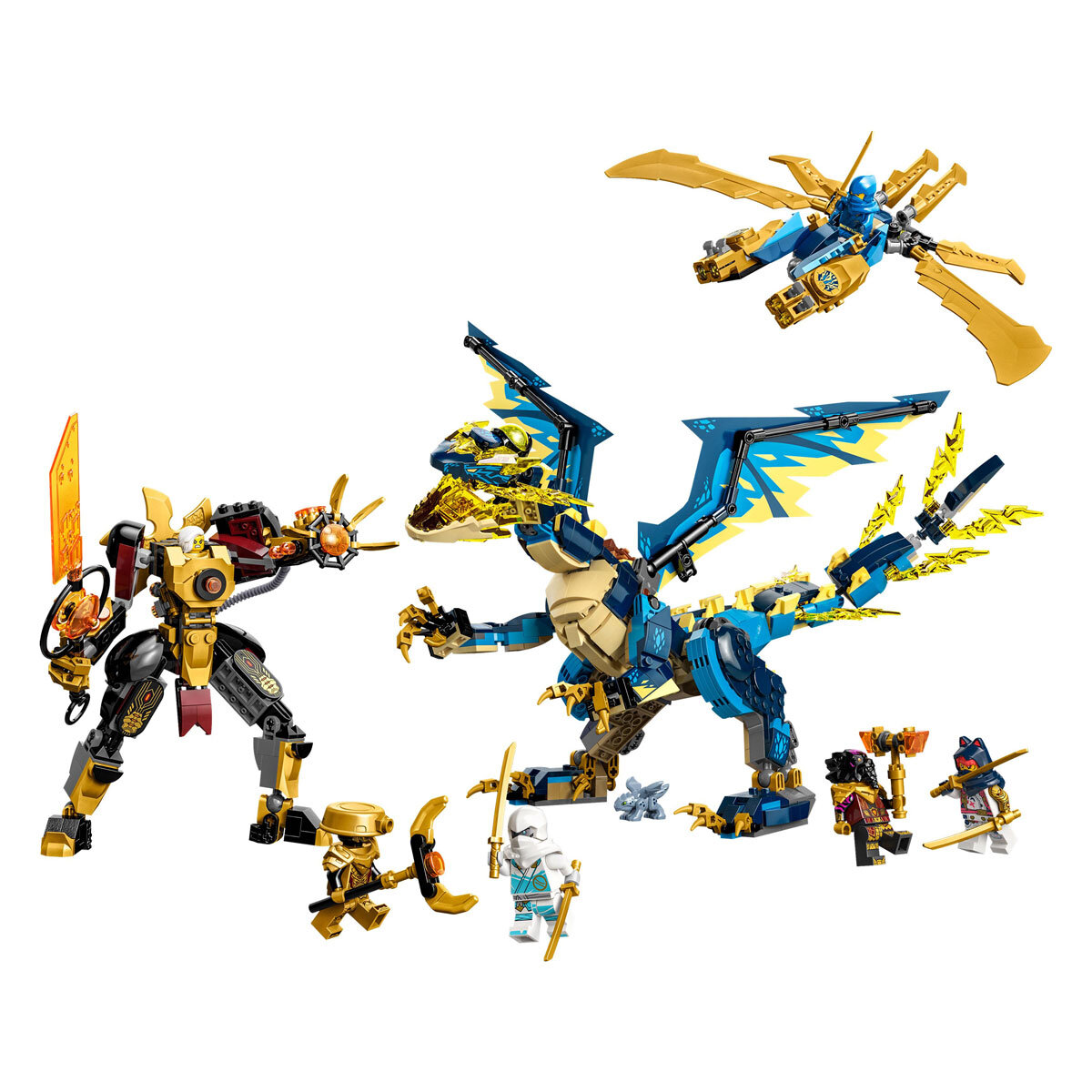 Buy LEGO Ninjago Elemental Dragon vs. The Empress Mech Overview Image at Costco.co.uk
