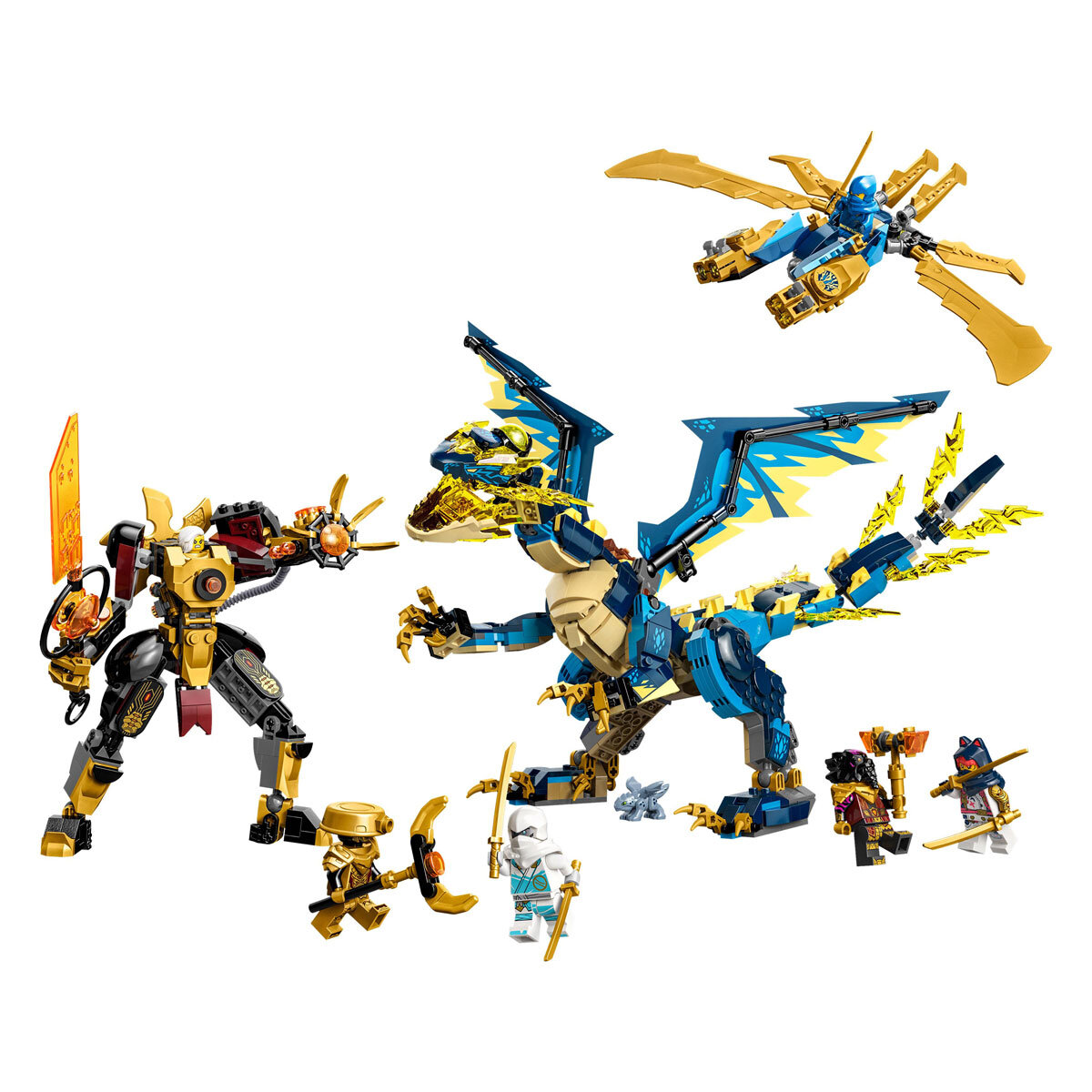 Lightning dragon hot sale lego