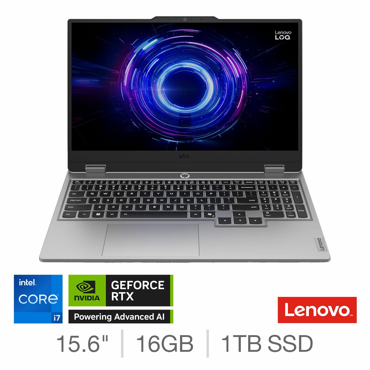 Lenovo ILOQ 15IRX10, Intel Core i7, 16GB RAM, 1TB SSD, NVIDIA GEFORCE RTX 5060, 15.6 Inch Gaming Laptop, 83JE000EUK Lenovo ILOQ 15IRX10, Intel Core i7, 16GB RAM, 1TB SSD, NVIDIA GEFORCE RTX 5060, 15.6 Inch Gaming Laptop, 83JE000EUK