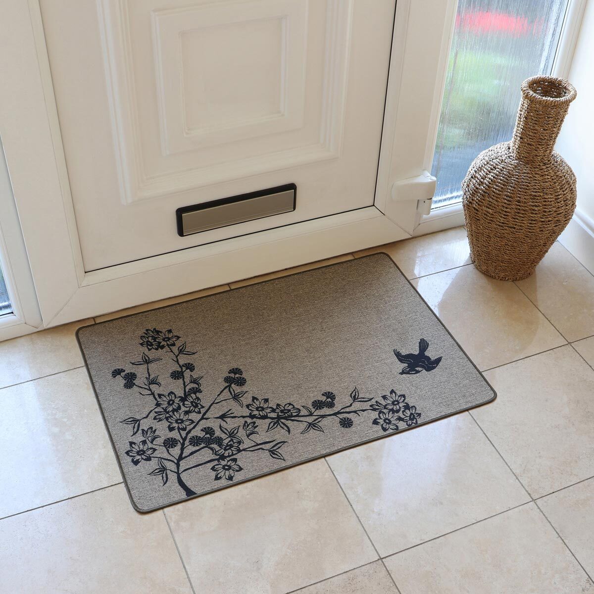 JVL Elegance Doormat and Runner Mat Pack in Swallow Design | Costco UK