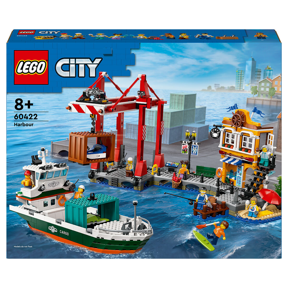 LEGO City Seaside Harbour with Cargo Ship Box Image