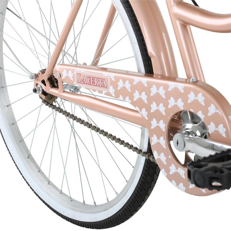 barracuda lacerta ladies bike rose gold