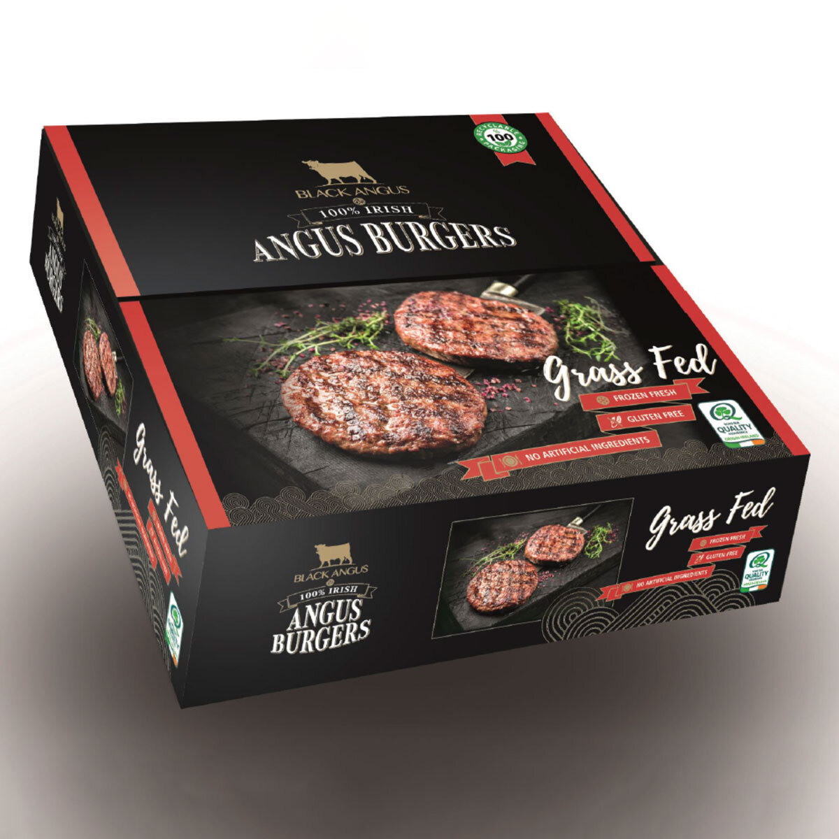 Black Aberdeen Angus Burgers, 20 x 170g |Costco UK | Cost...