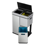 EKO Mirage Plus Recycling Bin 30+15+15L Recycling Bin