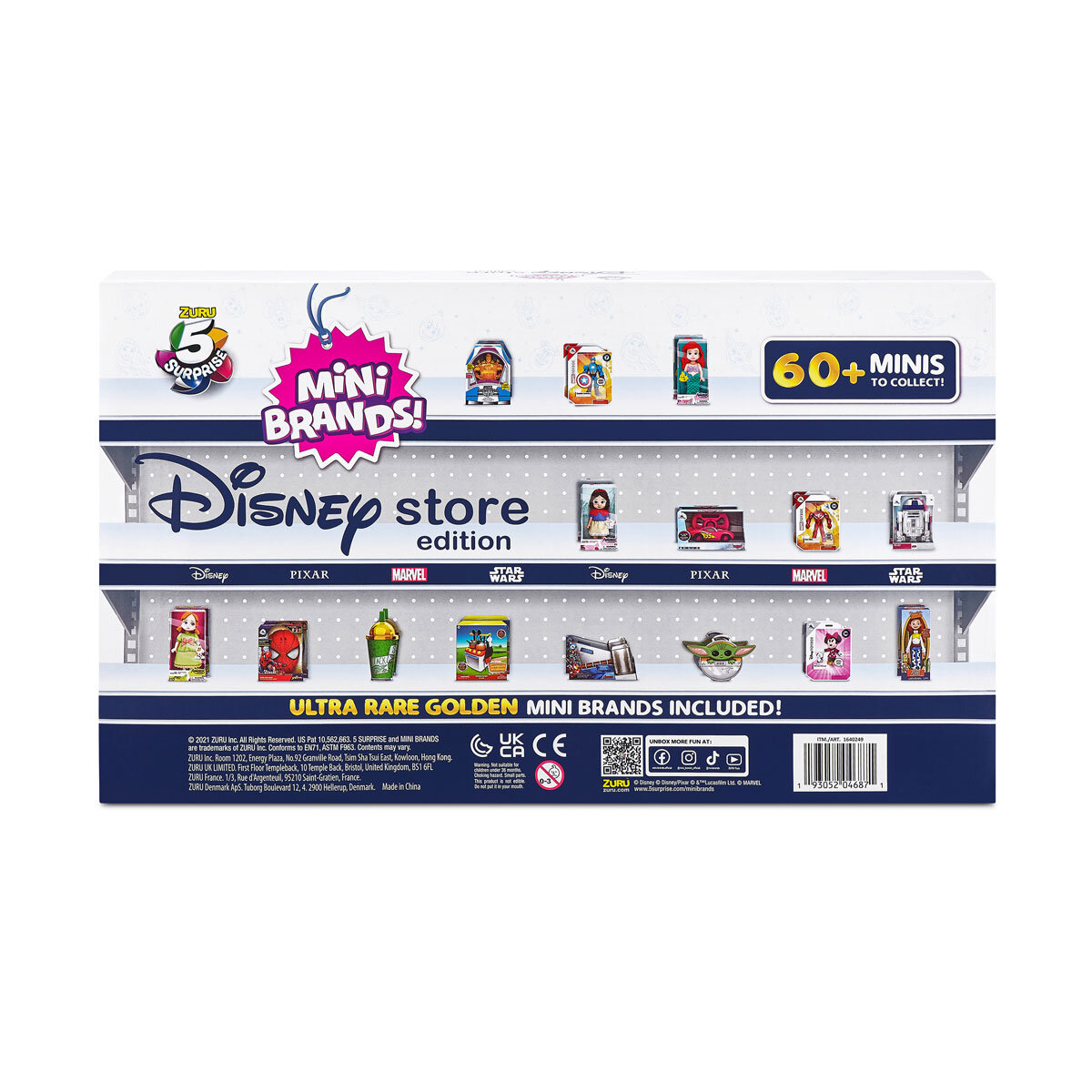 5 Surprise Mini Brands: Disney Store Series 2 Capsule 