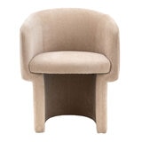 Gallery Holm Cream Fabric Dining Chair