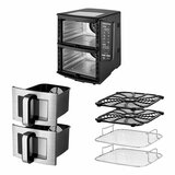 Gourmia Dual Basket Air Fryer with attachments Gourmia Dual Basket Air Fryer with attachments