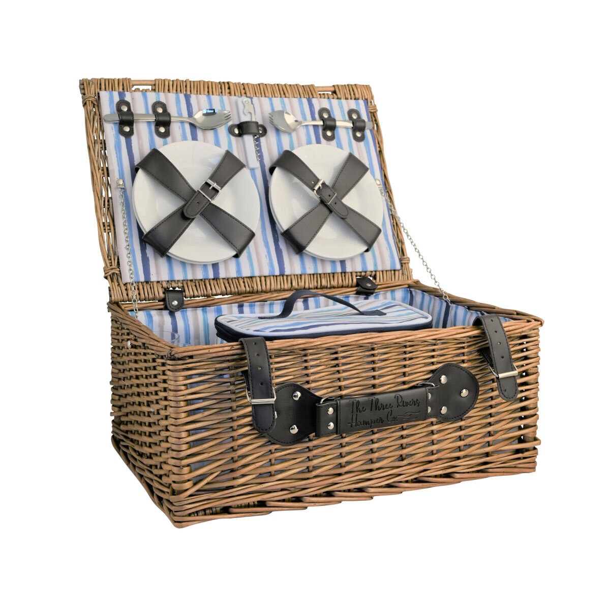 Navigate St Ives 4 Person Wicker Picnic Basket