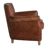 Gallery Mr. Paddington Vintage Brown Leather Armchair