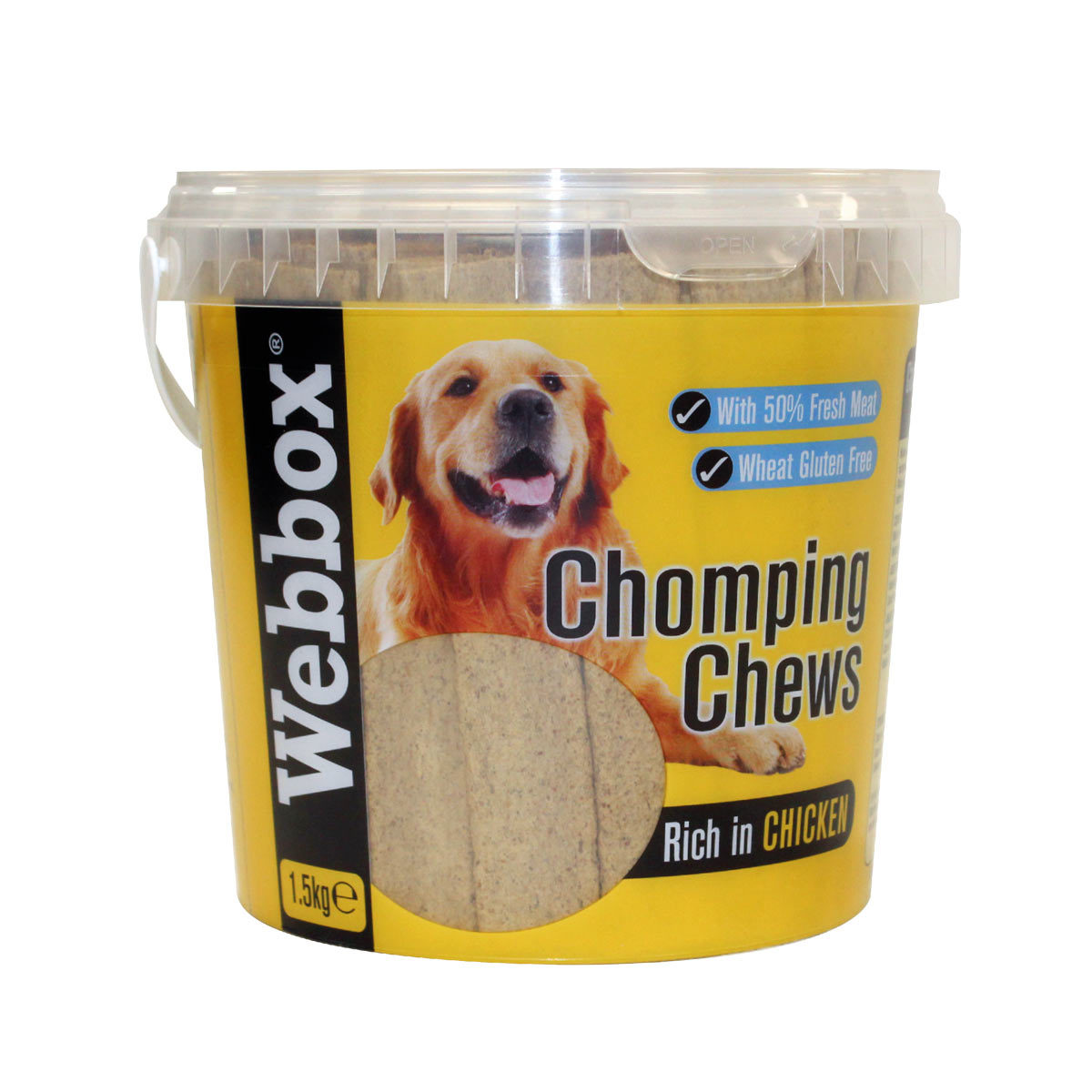 Webbox Meaty Chomping Chews- Chicken, 1.5kg