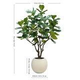 Artificial 8ft Fig Tree in Planter