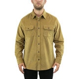 Jachs Men's Cord Shirt In Tan, Large