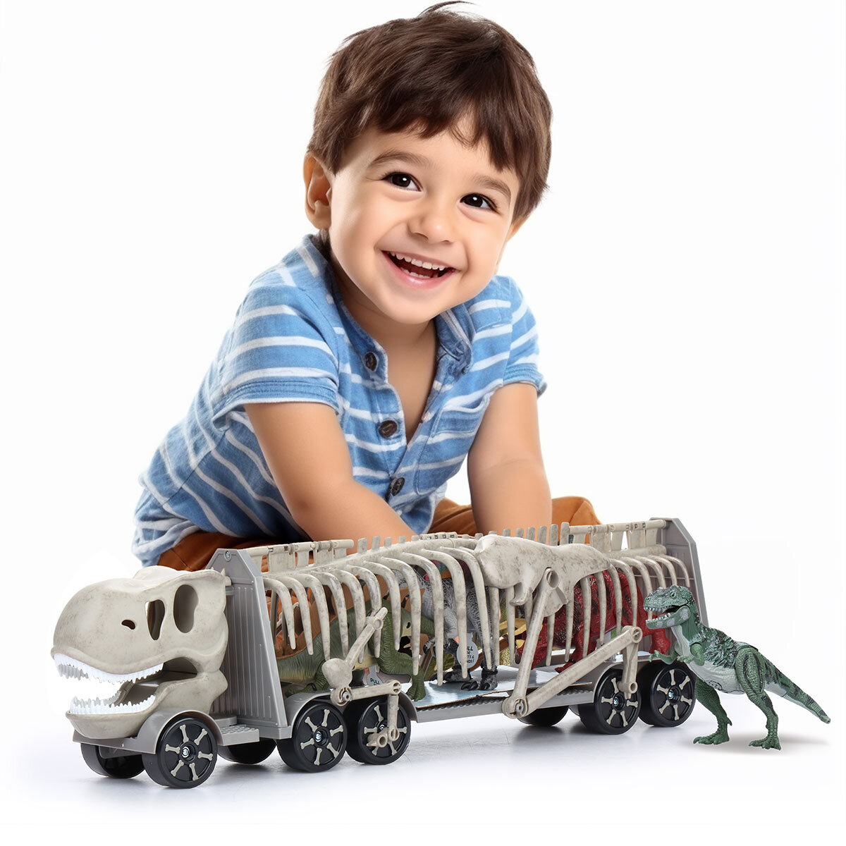 Buy Dino Hauler & 4 Dinos Lifestyle Image at Costco.co.uk