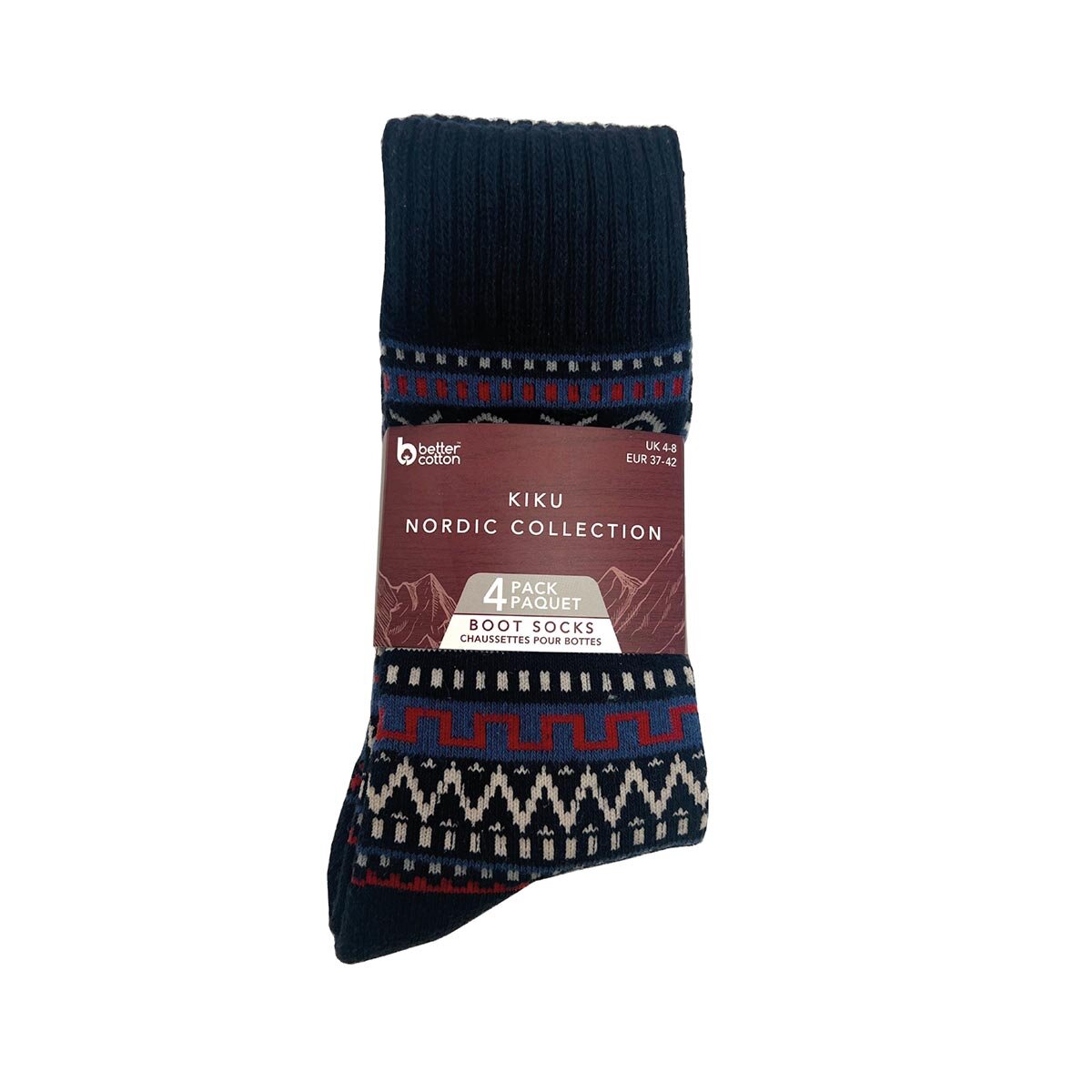 Kiku Nordic Collection Boot Sock 4 Pack