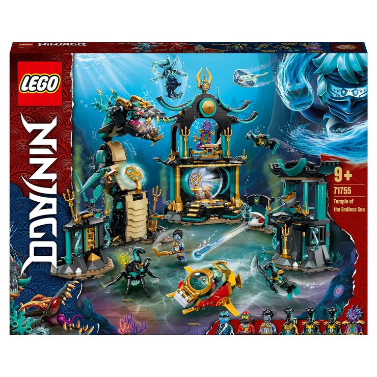 LEGO Ninjago Temple of the Endless Sea - Model 71755 (9+ Years) | Costco UK