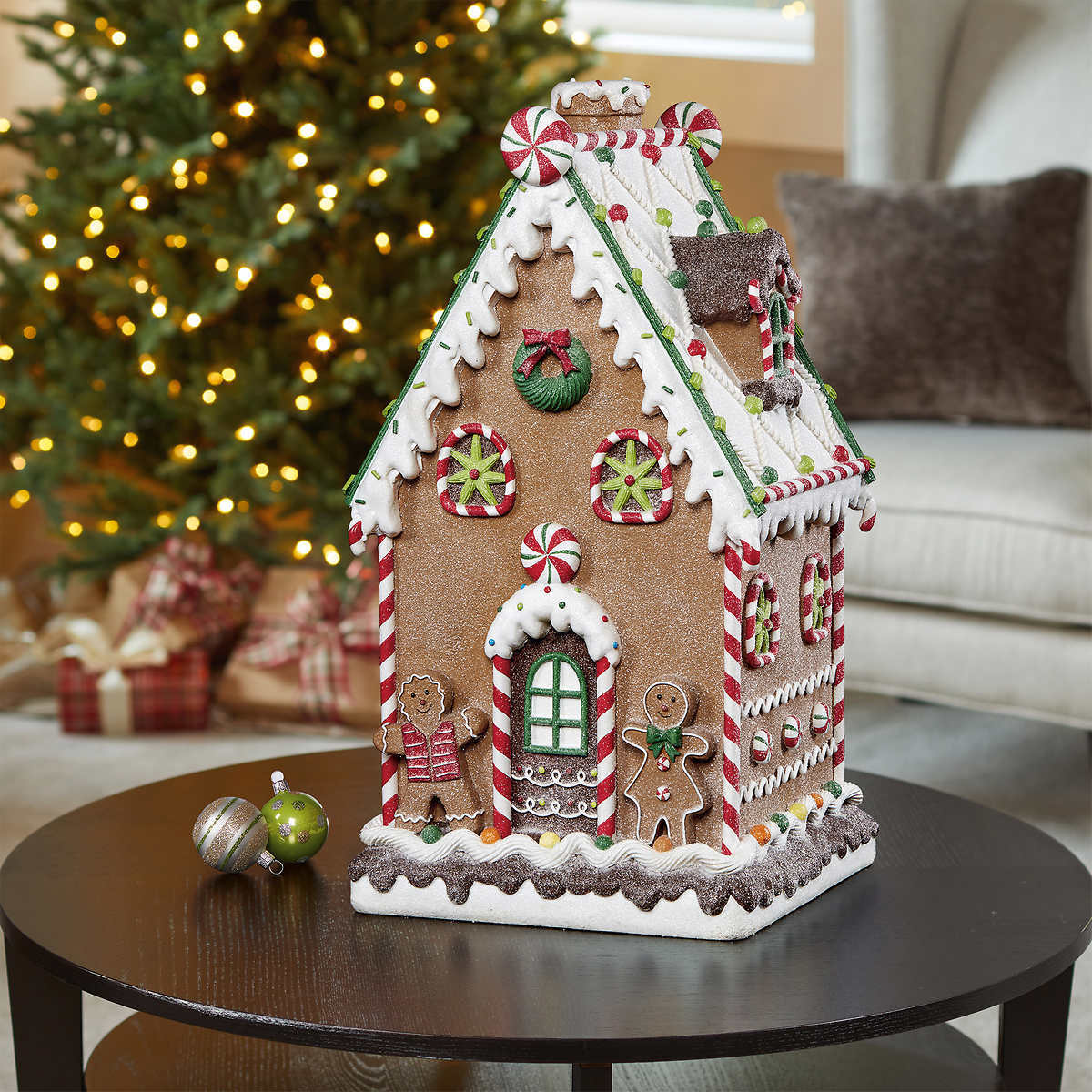 20" (51 cm) Gingerbread House Christmas Decoration  Costco UK