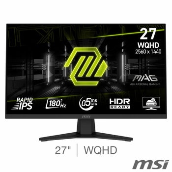 MSI MAG 274QF 27 Inch 180Hz WQHD Gaming Monitor, 9S6-3CE41H-011 MSI MAG 274QF 27 Inch 180Hz WQHD Gaming Monitor, 9S6-3CE41H-011