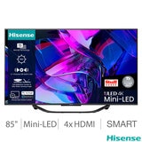 Hisense 85U7KQTUK Mini LED Smart TV