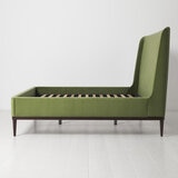 Swyft Bed 02 Green Velvet Bed Frame, Super King