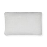 Oblong Fur Cushion in Ivory