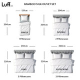 Luff 700 Thread Count 100% Organic Bamboo Duvet Set