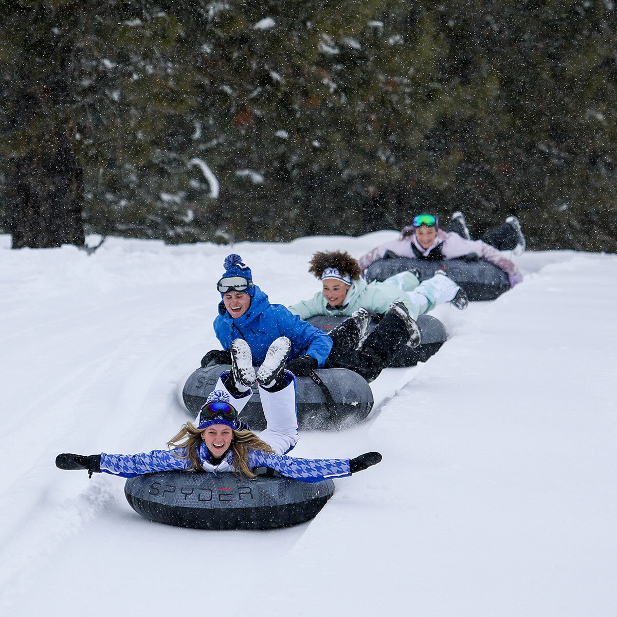 Spyder Rush Inflatable Snow Tube