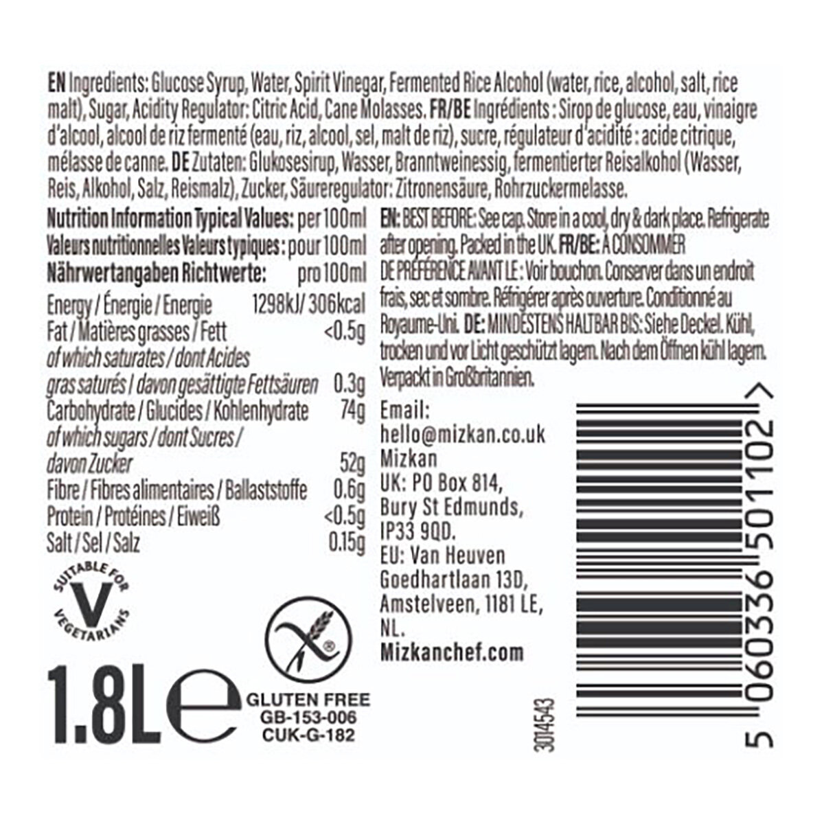 Nutritional Information